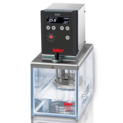 Термостат нагревающий Huber KISS 104A, температура (15) 25...100 °C, объем ванны из поликарбоната 4 л
