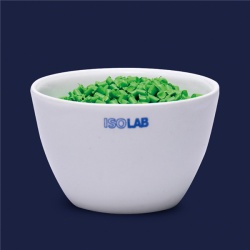 Тигель ISOLAB, низкая форма, Ø 35 х 23 мм, фарфор