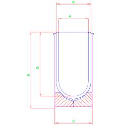 Сосуд Дьюара цилиндрический KGW-Isotherm схема