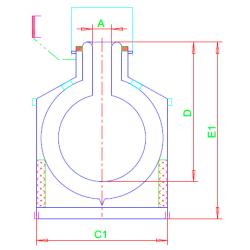 Сосуд Дьюара сферический KGW-Isotherm схема
